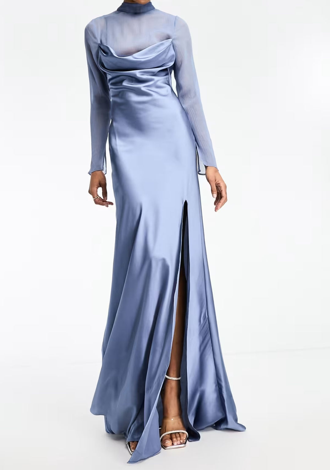 ASOS maxi ruha, kék