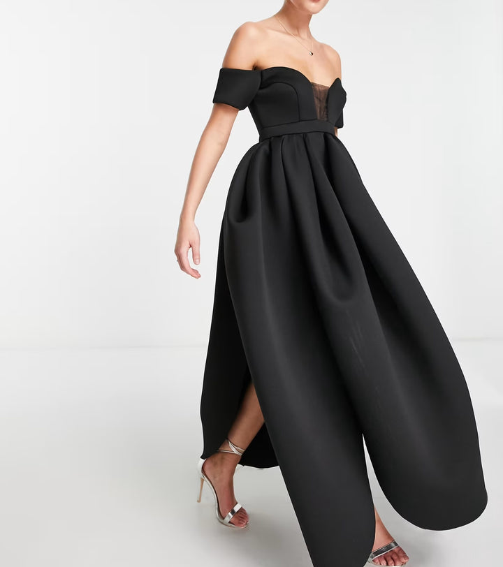 Rochie maxi Asos, negru
