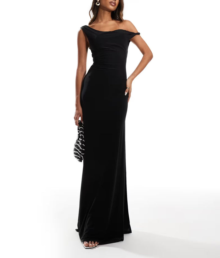 ASOS maxi ruha, fekete