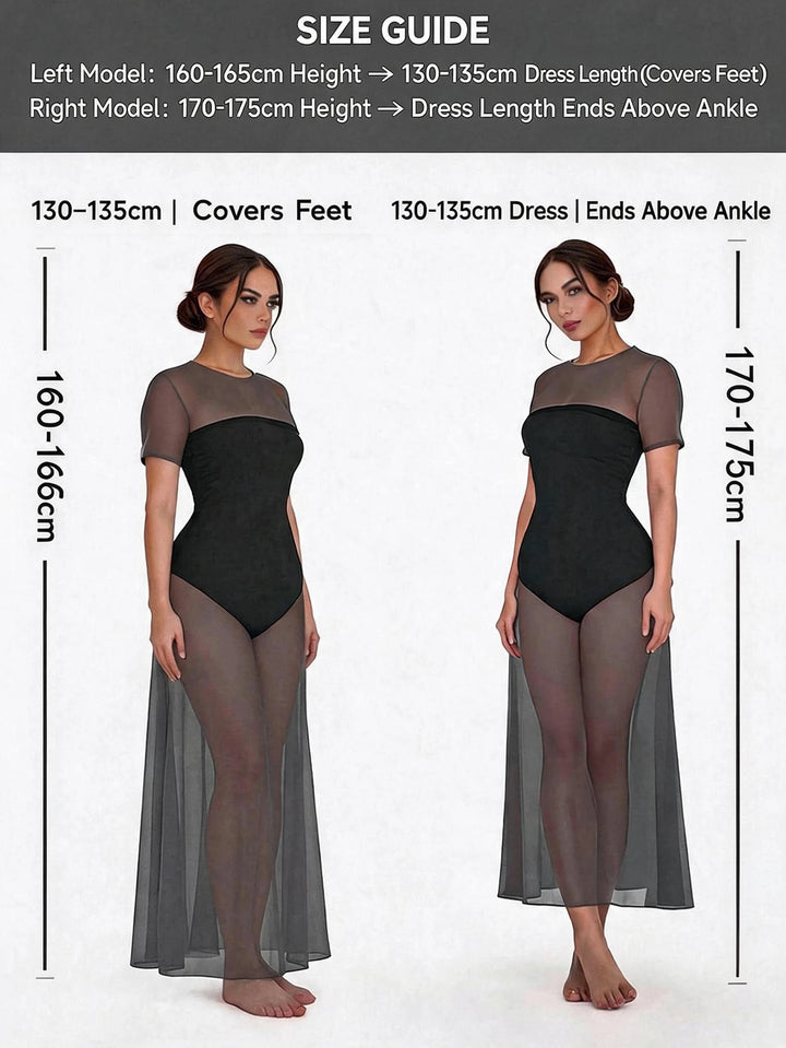 Rochie maxi SHEIN, mix culori
