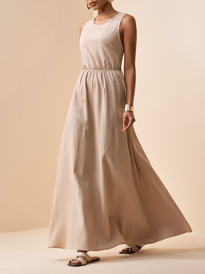 Rochie maxi SHEIN, kaki