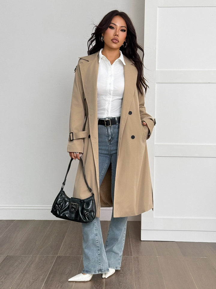 Trench SHEIN, kaki