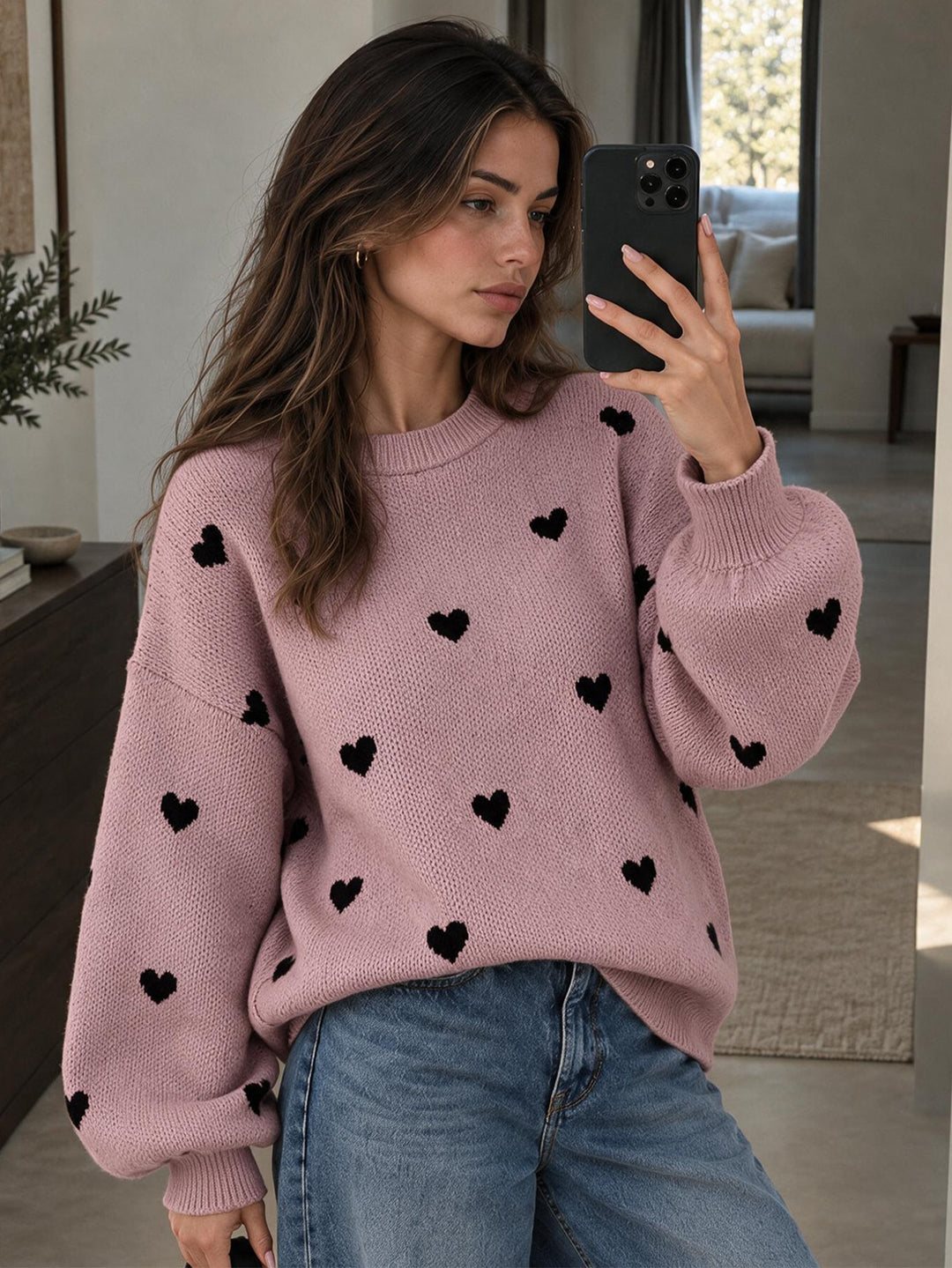 Pulover SHEIN, roz