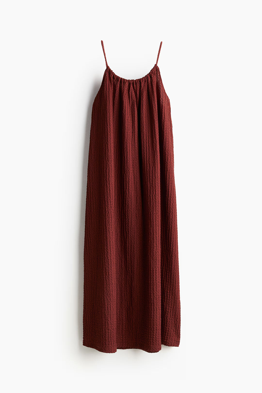 Rochie maxi H&M, maro