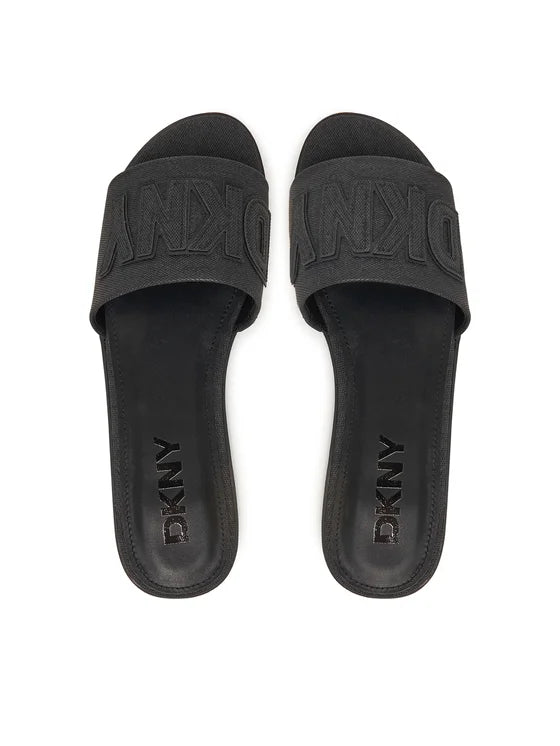 Papucs DKNY, fekete