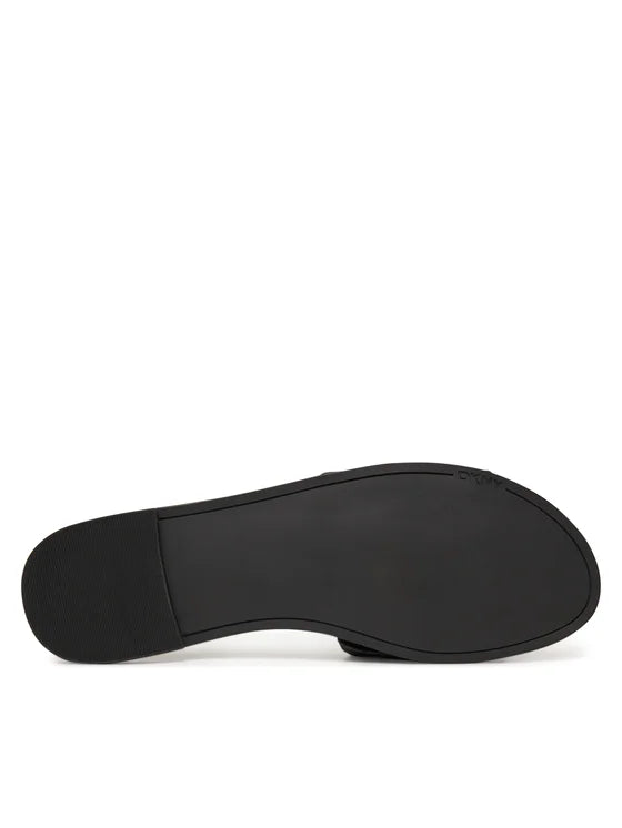 Papucs DKNY, fekete