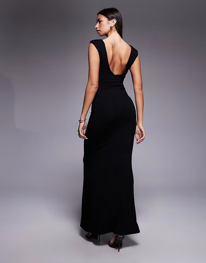 Rochie maxi ASOS, negru