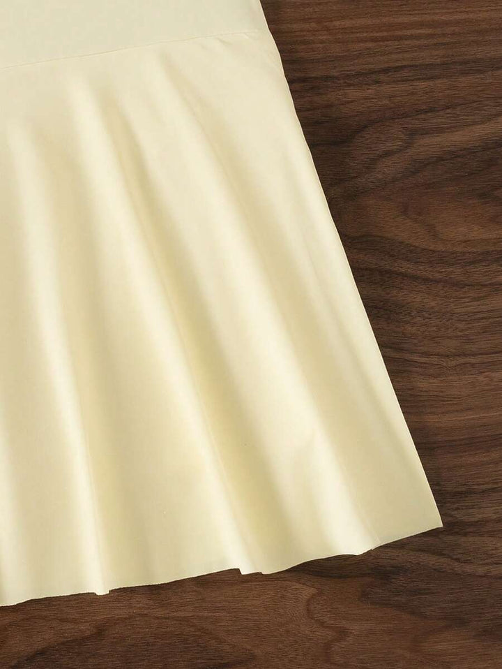 SHEIN skorts, yellow