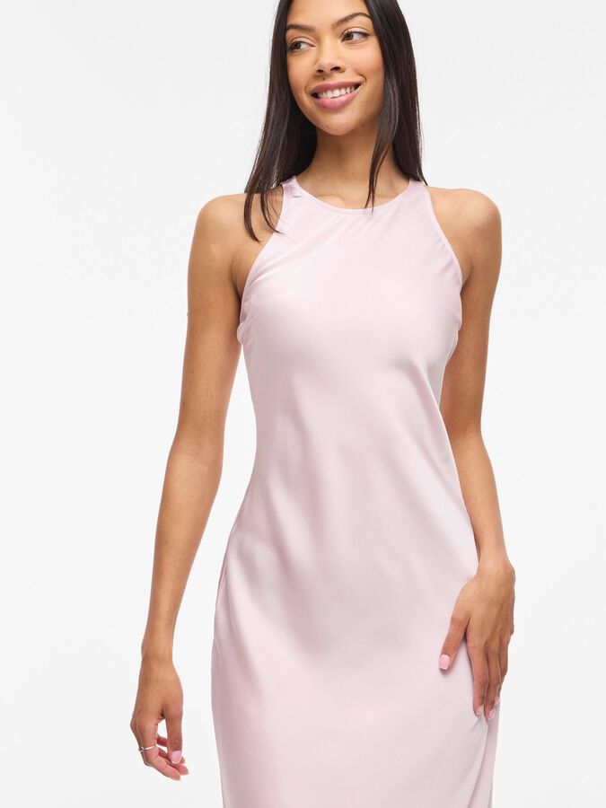 Rochie maxi VILA, roz