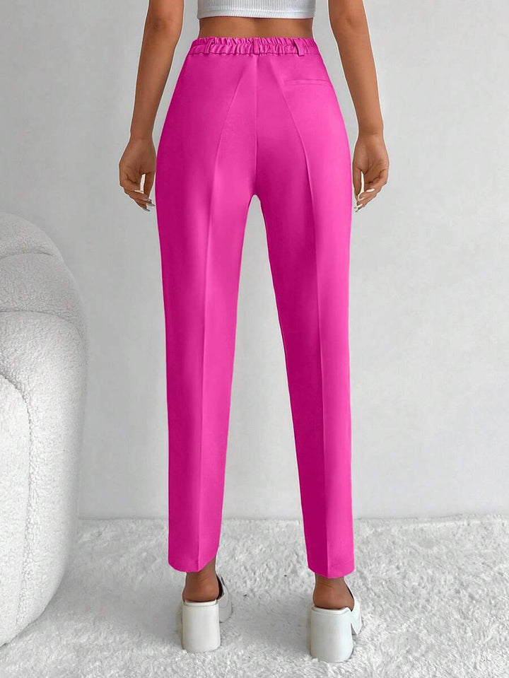 Pantaloni SHEIN, roz