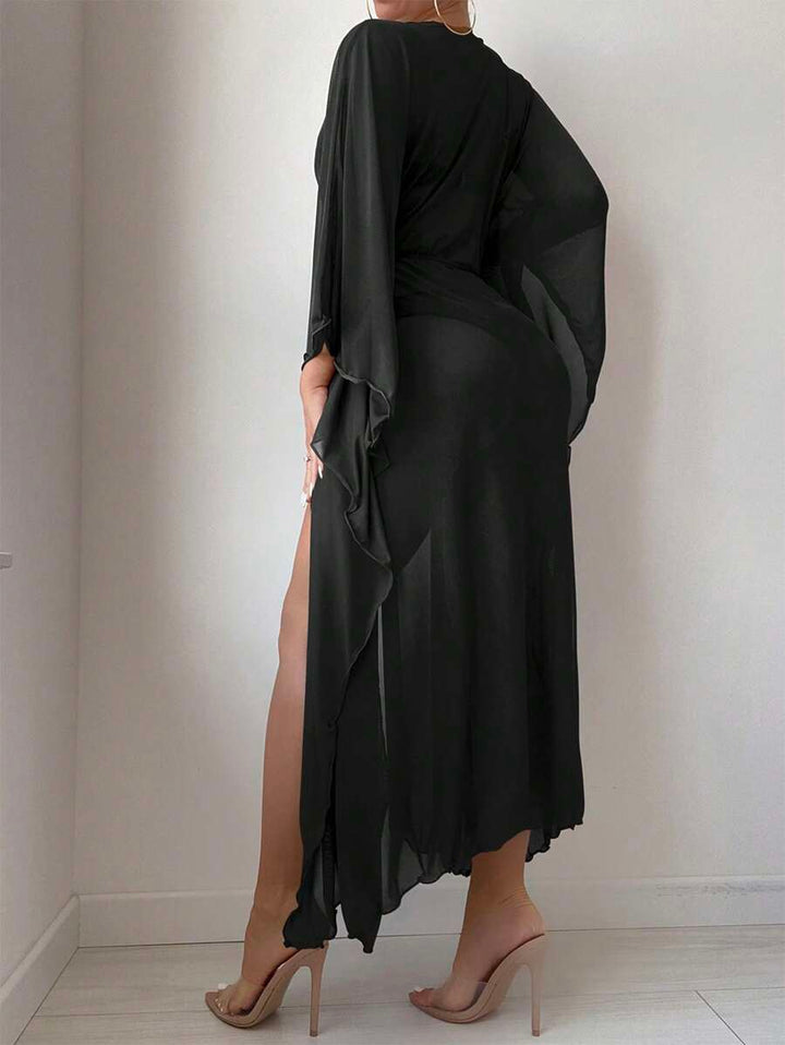 SHEIN kimonó, fekete