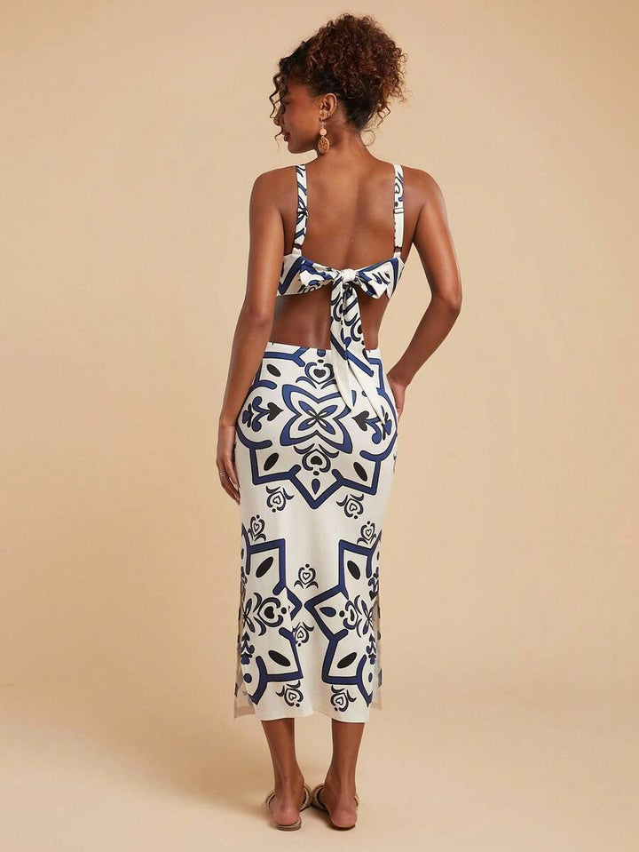 Rochie midi SHEIN, mix culori