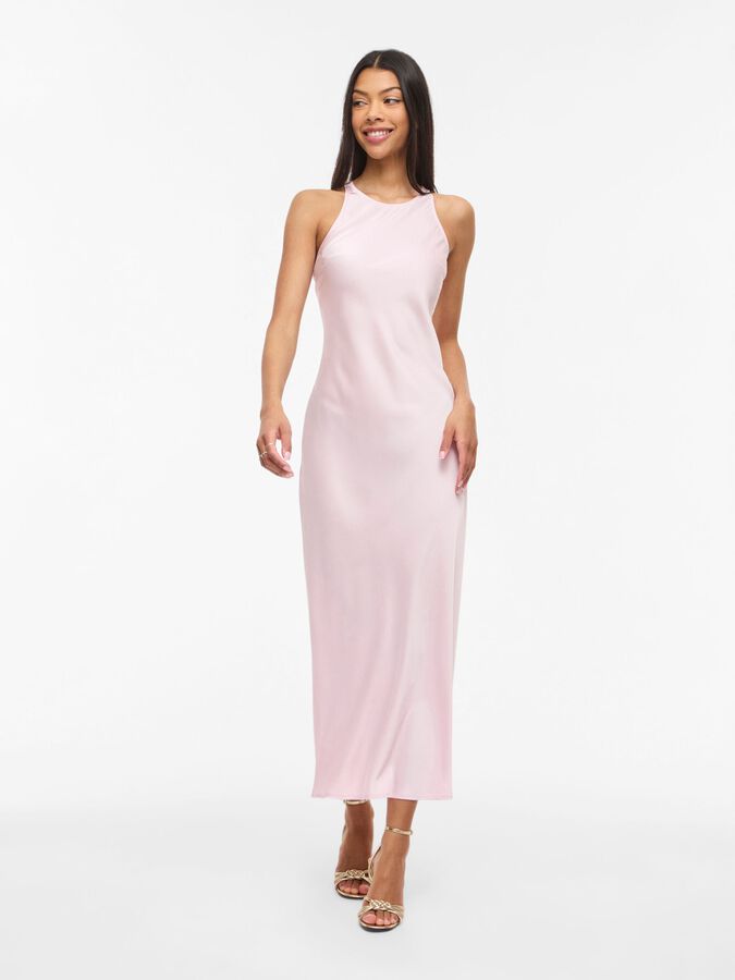 Rochie maxi VILA, roz