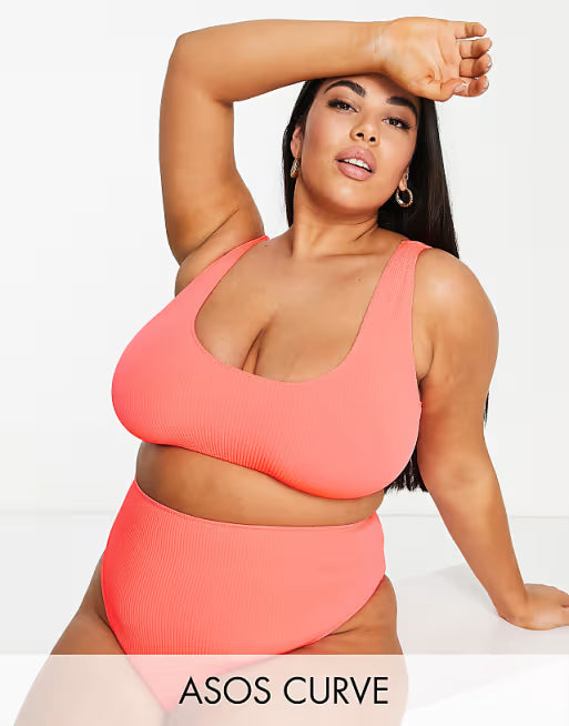 Sutien de baie ASOS, roz