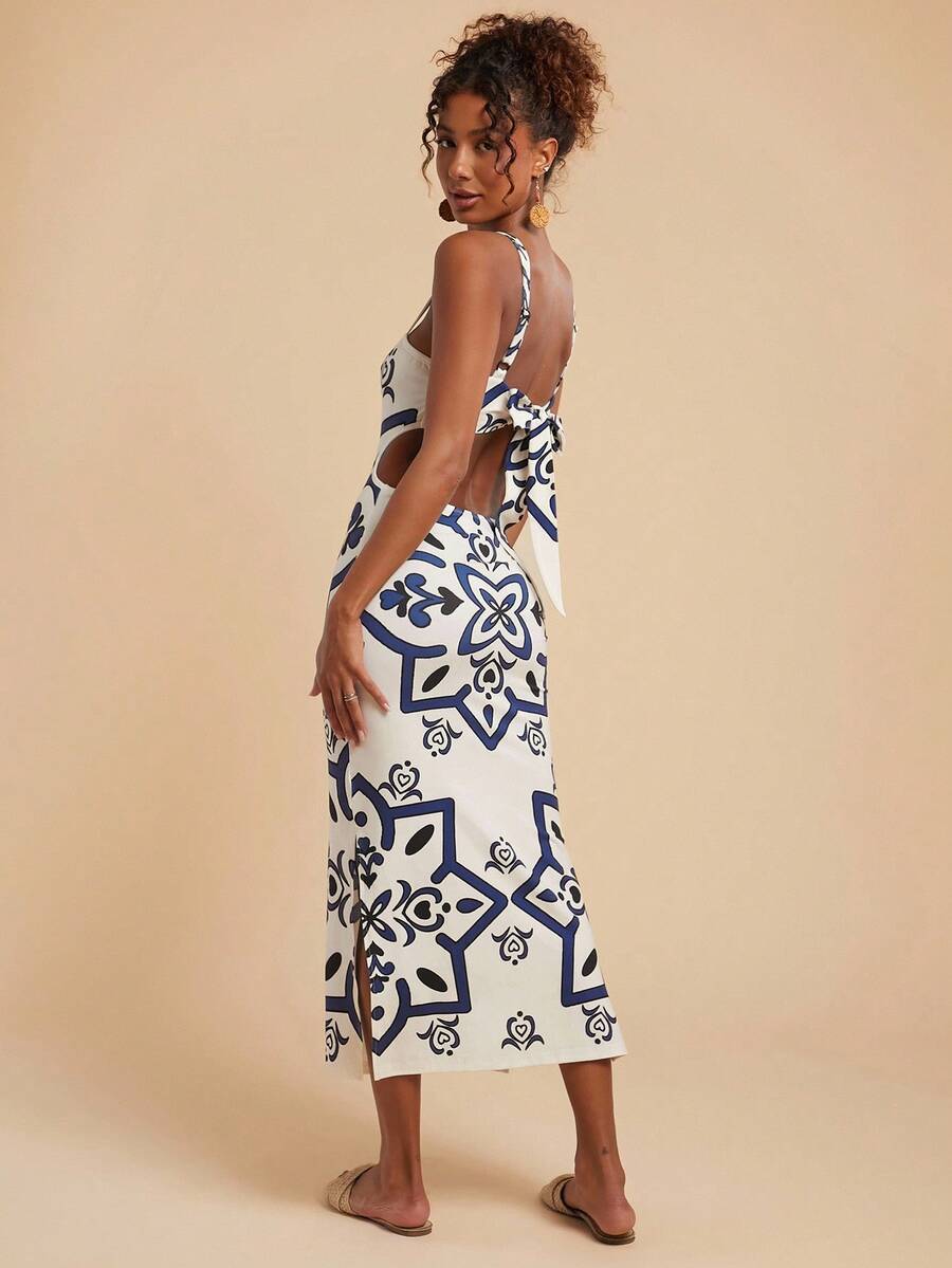 Rochie midi SHEIN, mix culori
