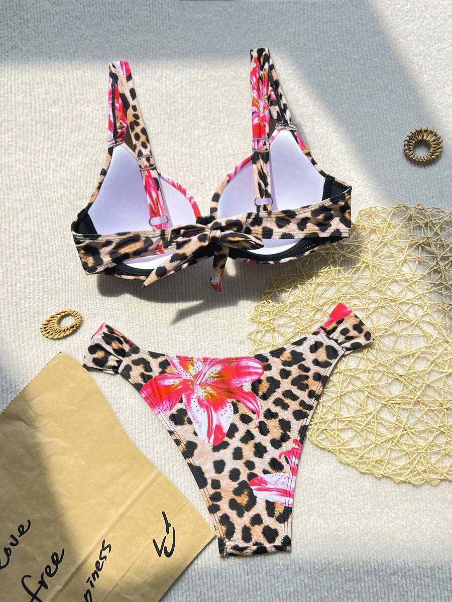 Costum de baie SHEIN, mix culori