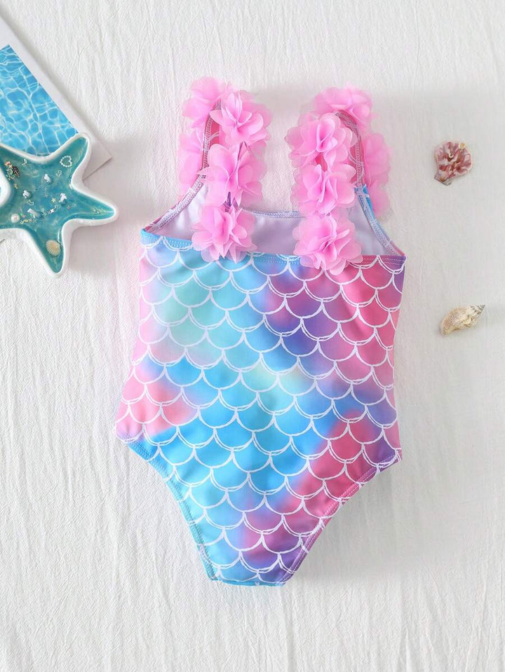 Costum de baie SHEIN, mix culori