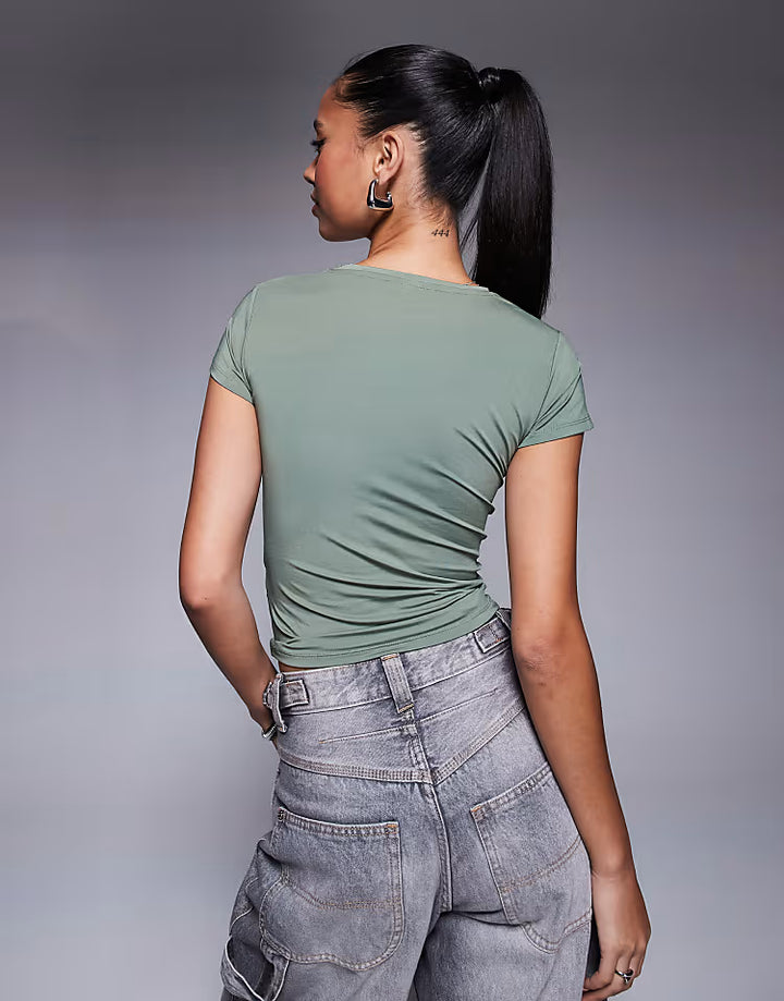 Tricou ASOS, kaki