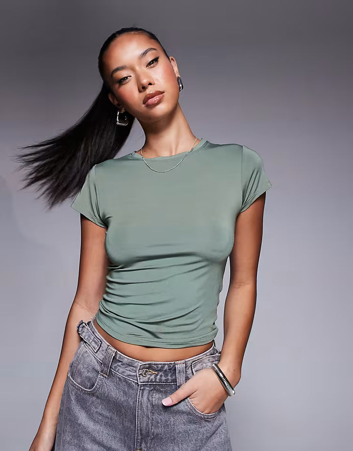 Tricou ASOS, kaki