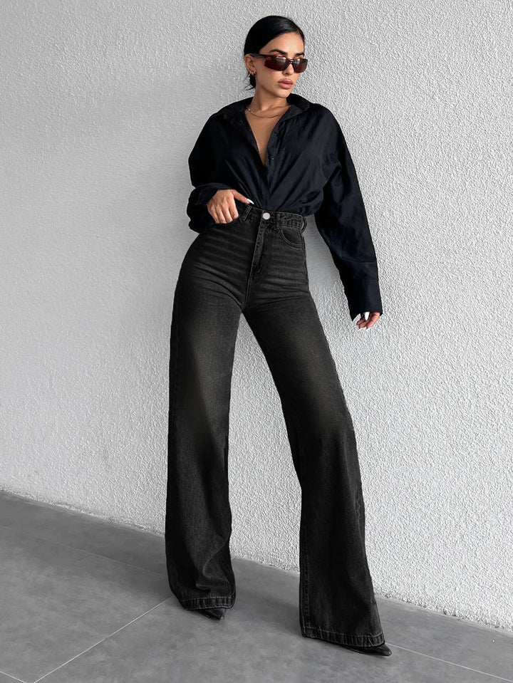 Jeans SHEIN, negru