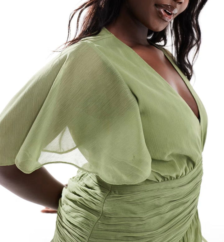 Rochie mini ASOS, verde