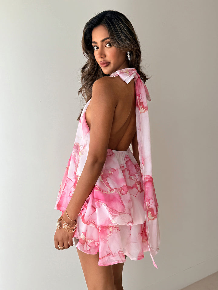 Rochie mini SHEIN, roz