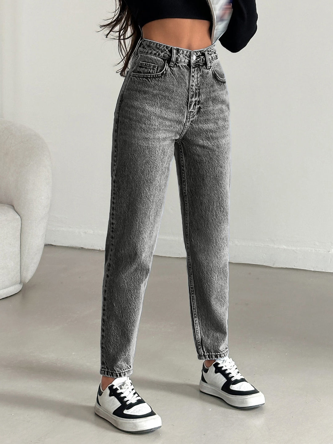 Jeans SHEIN, gri