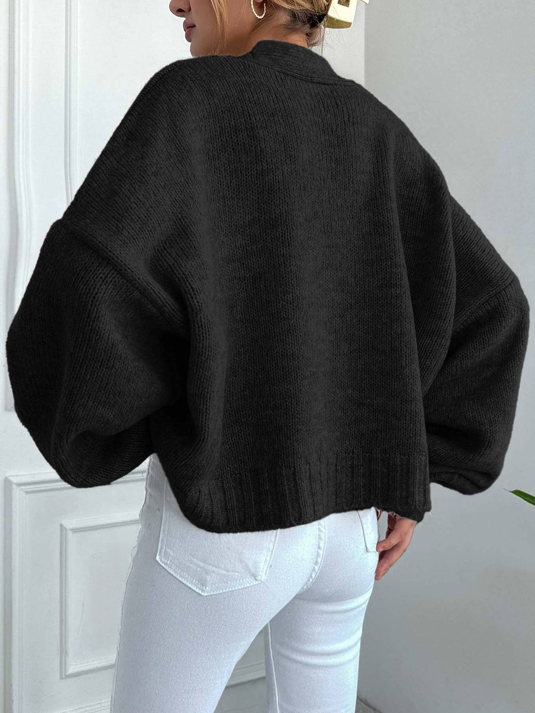 Cardigan SHEIN, negru