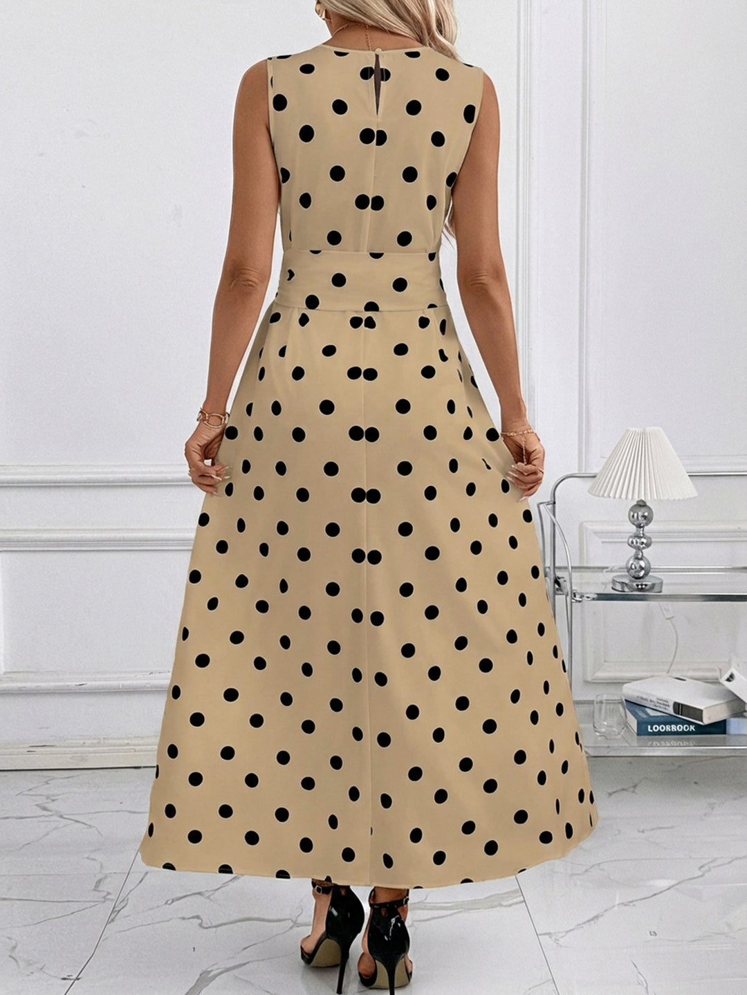 Rochie maxi SHEIN, bej