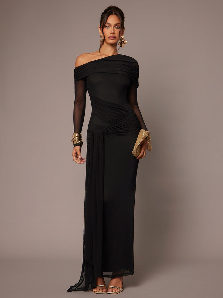 Rochie maxi SHEIN, negru