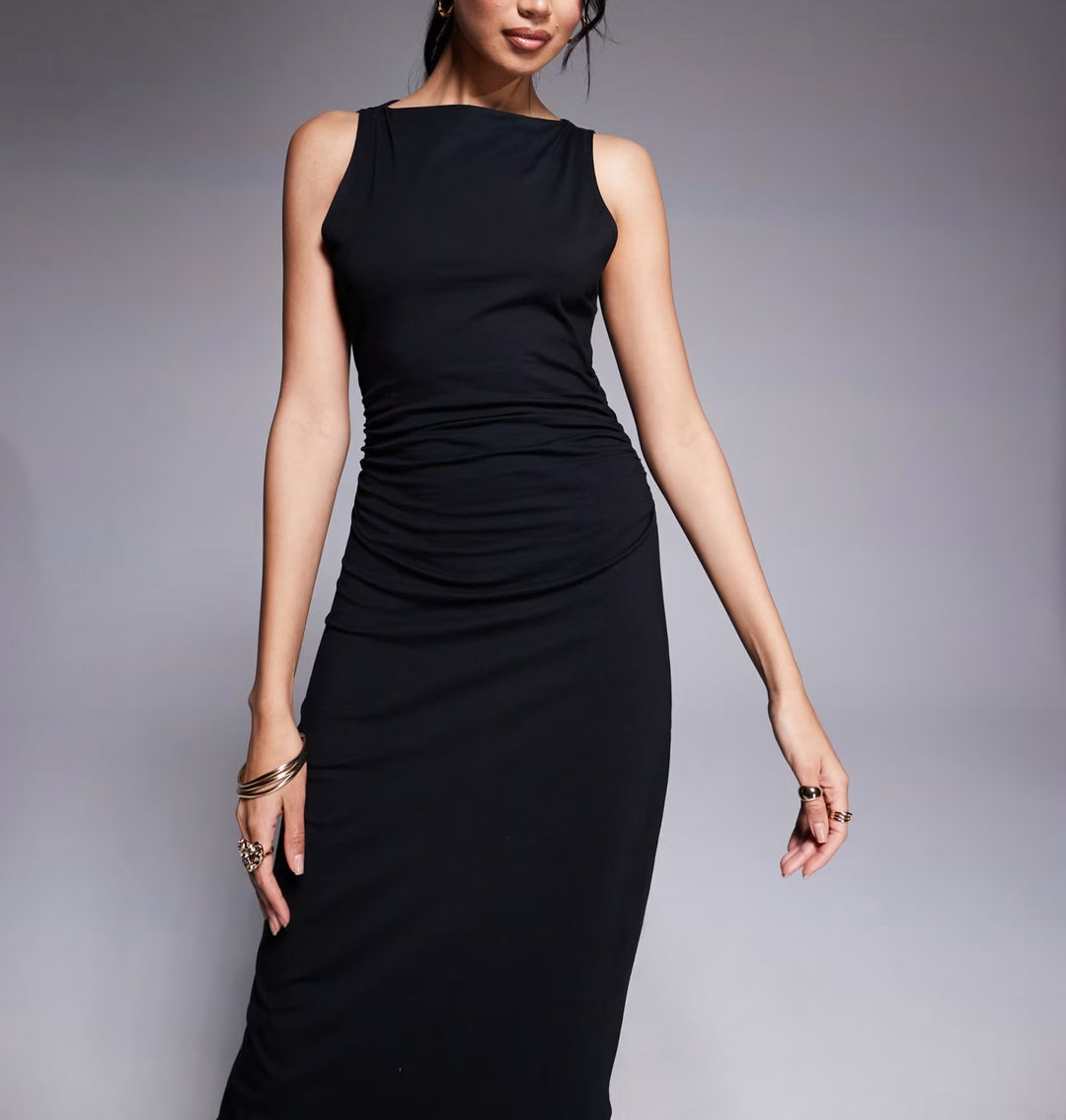 Rochie maxi ASOS, negru
