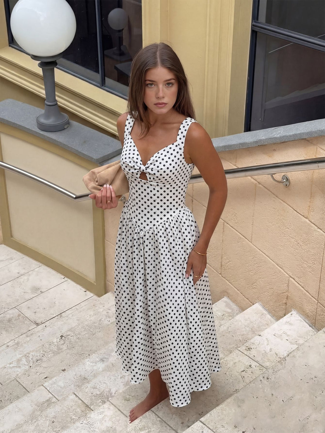 Rochie maxi SHEIN, alb