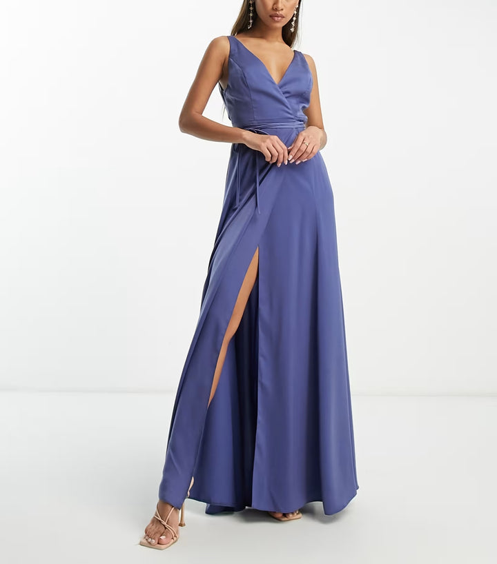ASOS maxi ruha, kék