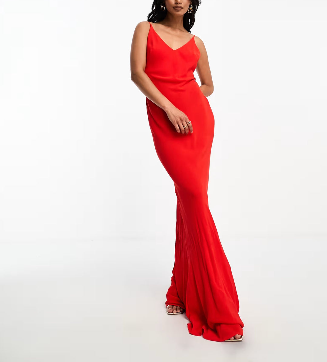 Rochie maxi Asos, roșu