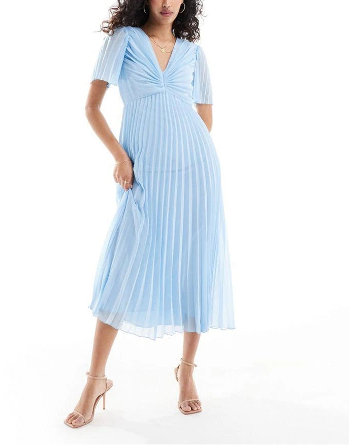 Rochie maxi Asos, albastru