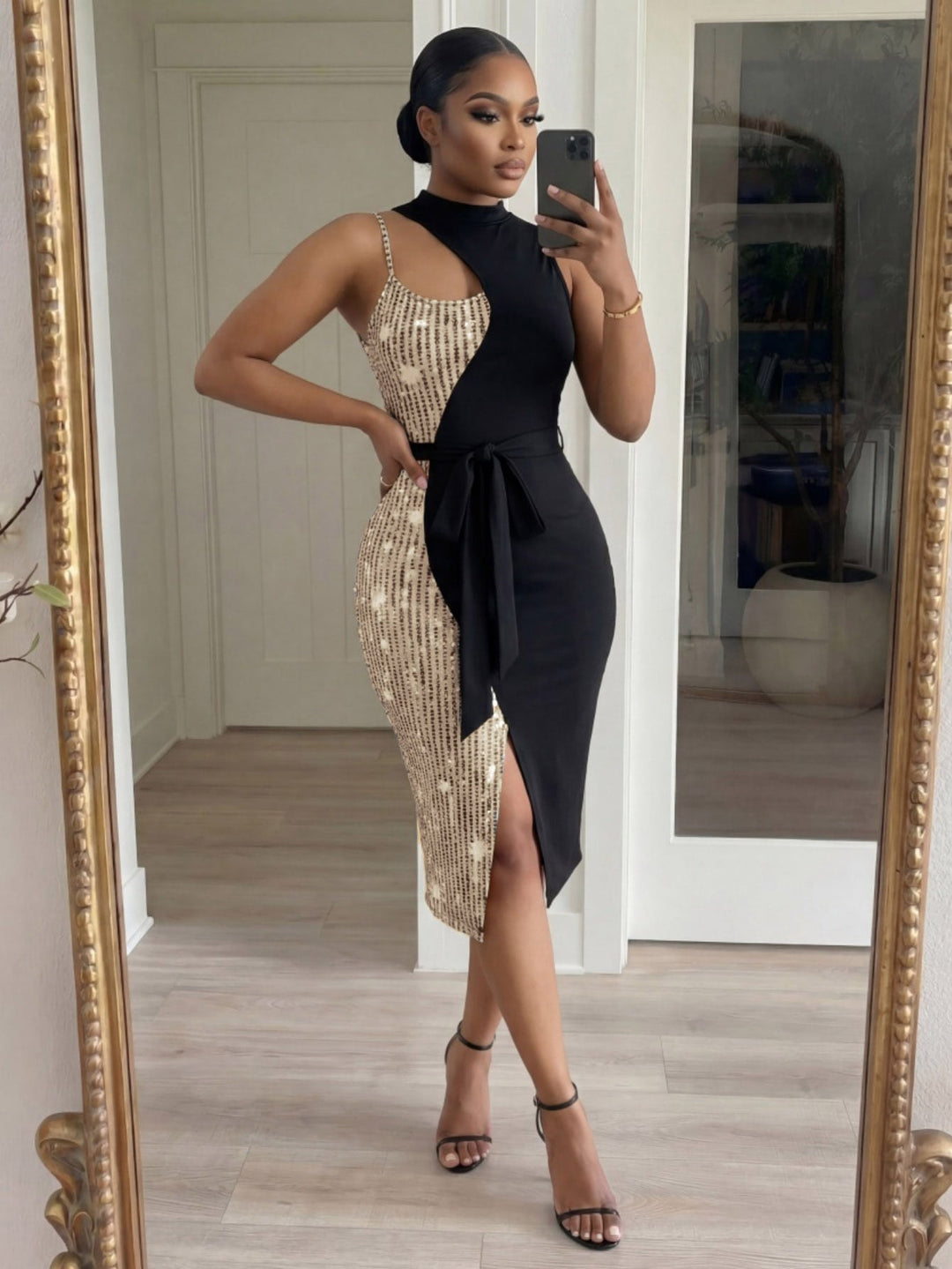 Rochie SHEIN, argintiu