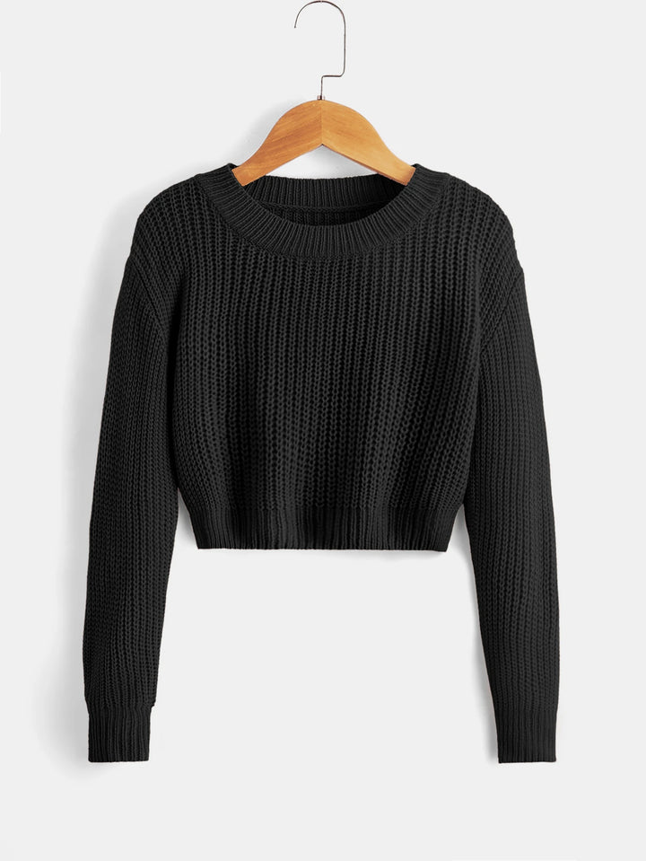 Pulover SHEIN, negru