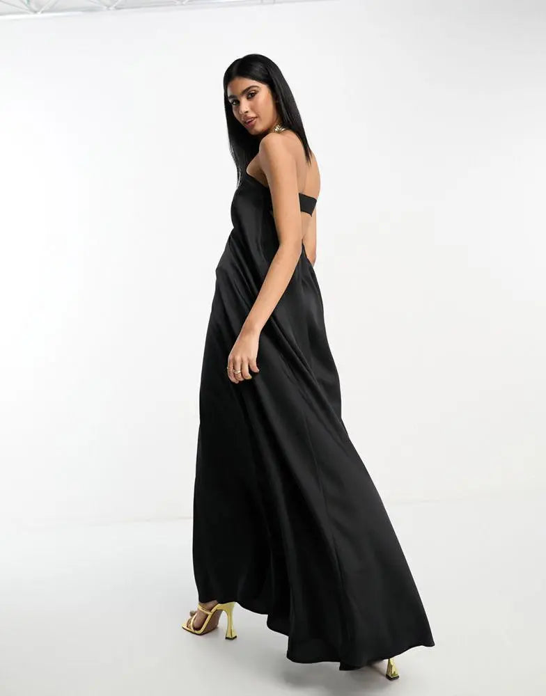 Rochie maxi ASOS, negru
