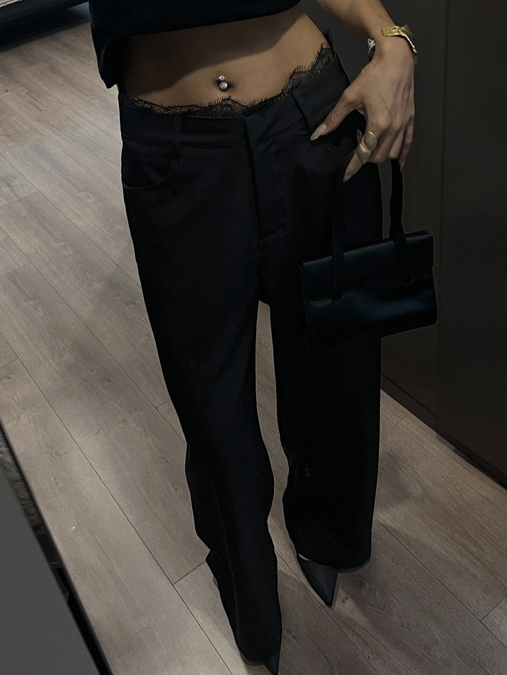 Pantaloni SHEIN, negru