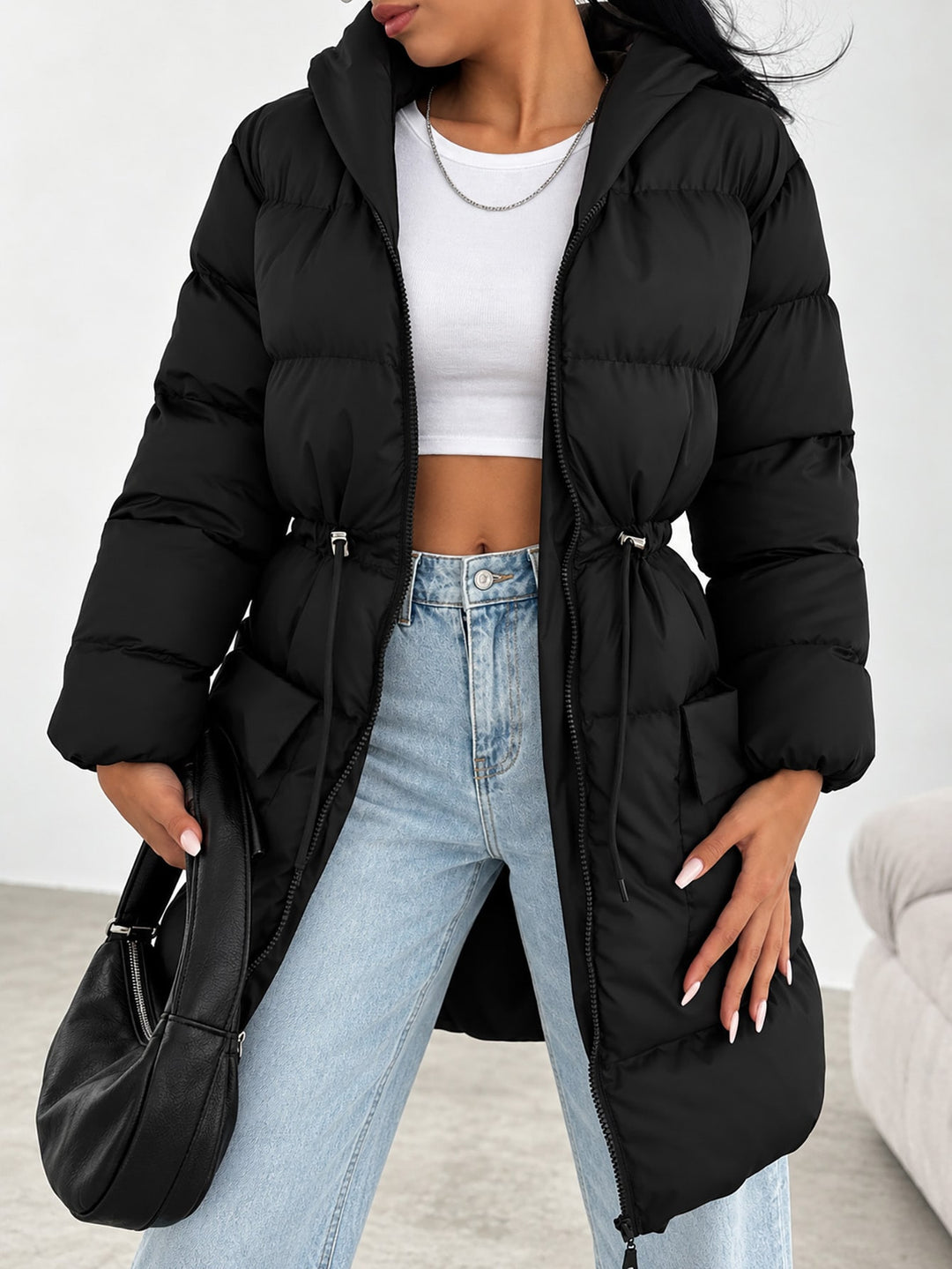 Palton SHEIN, negru
