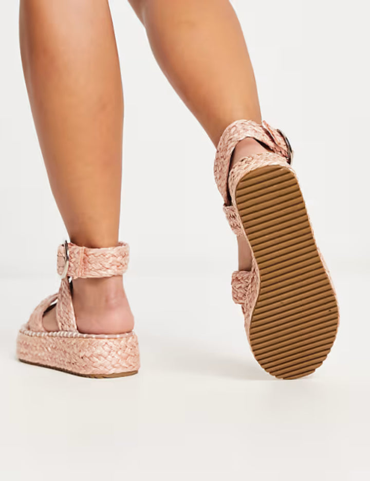 ASOS espadrilles, pink