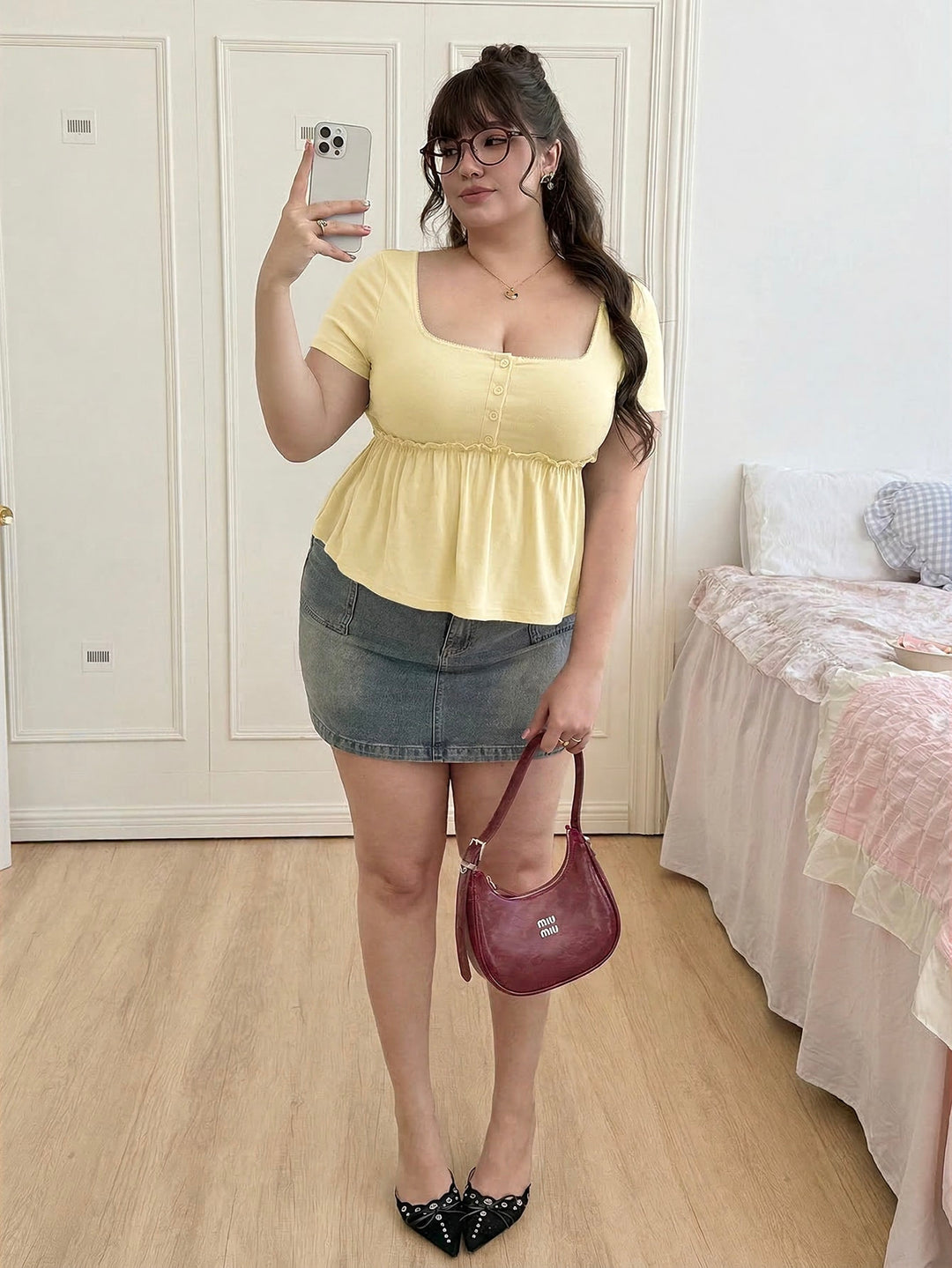 Tricou SHEIN, galben