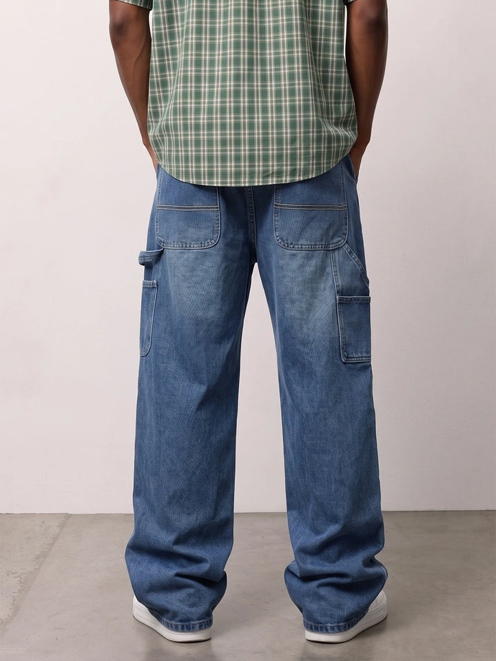 Jeans SHEIN, albastru