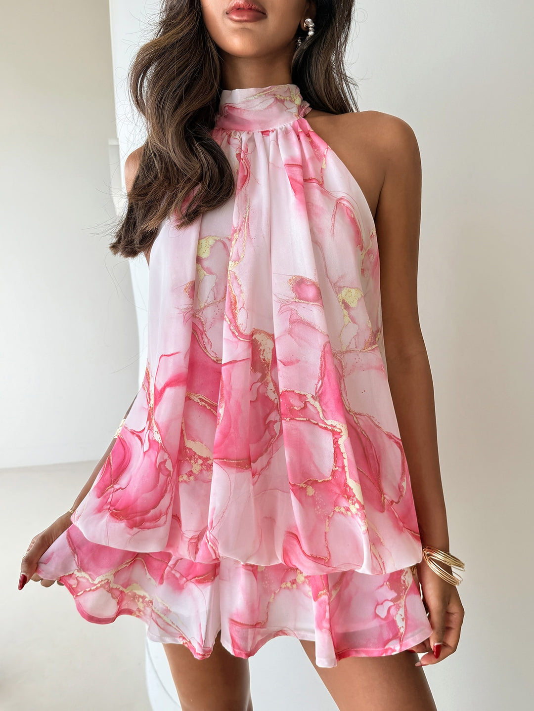 Rochie mini SHEIN, roz