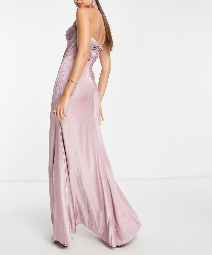 Rochie maxi ASOS, roz