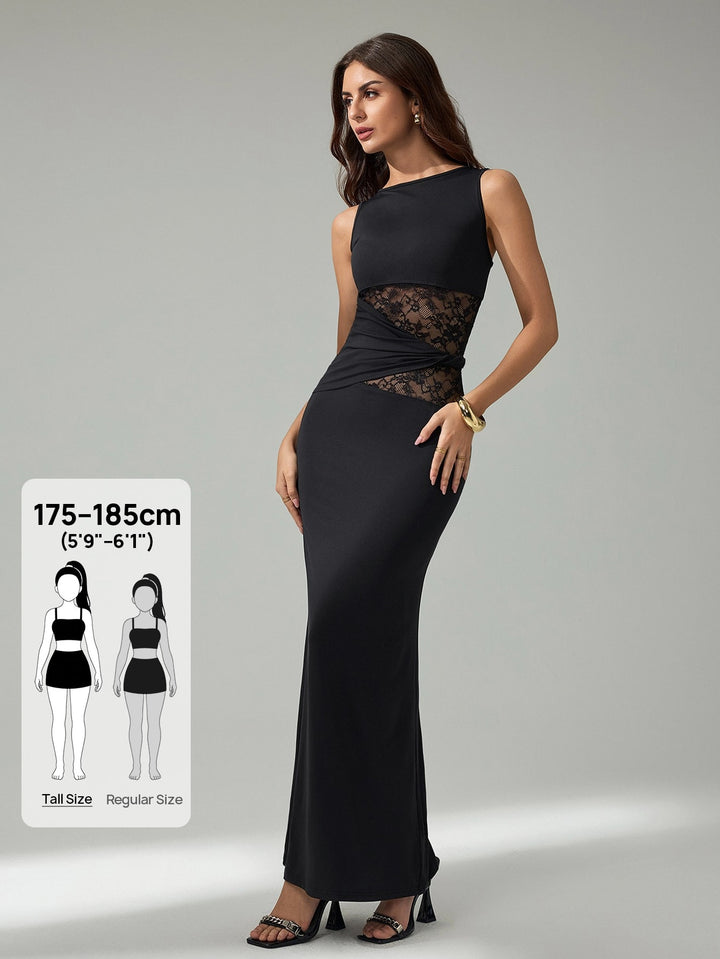 Rochie maxi SHEIN, negru