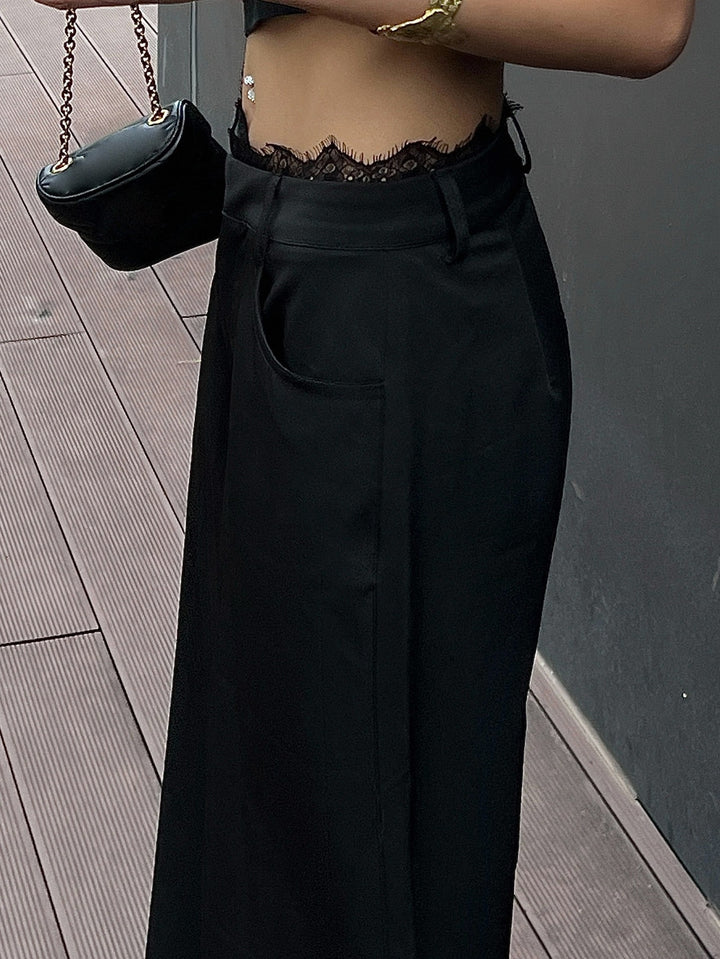 Pantaloni SHEIN, negru