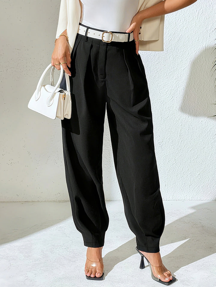 Pantaloni SHEIN, negru