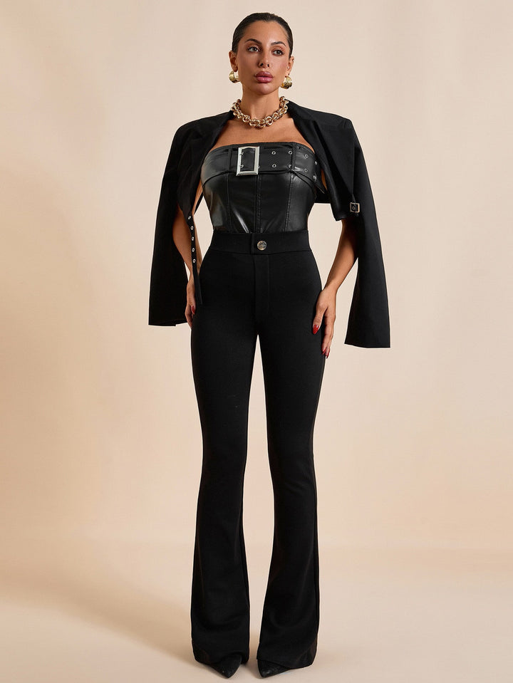 Pantaloni SHEIN, negru