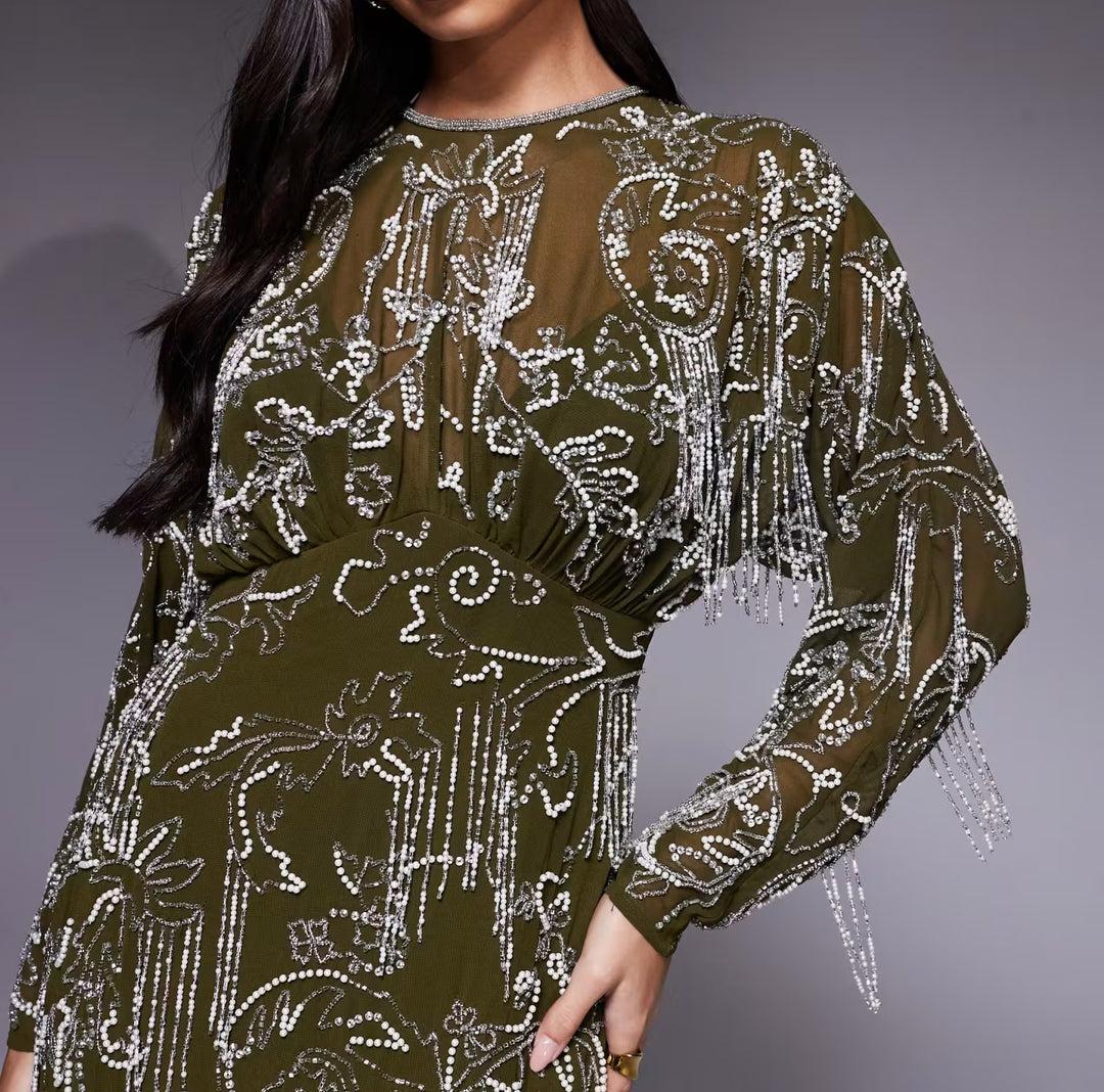 ASOS alkalmi ruha, zöld